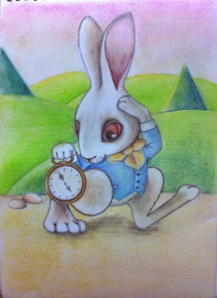 Зайчик Алиса в стране чудес