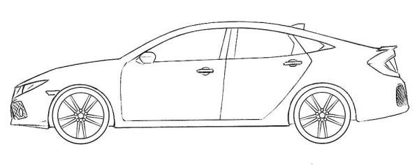Раскраска Tesla model x