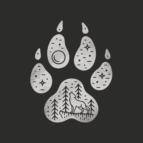 Волчья лапа тату