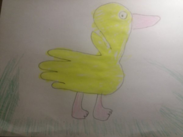 Рисование уточка лалафан фан
