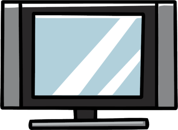 Телевизор мультяшный