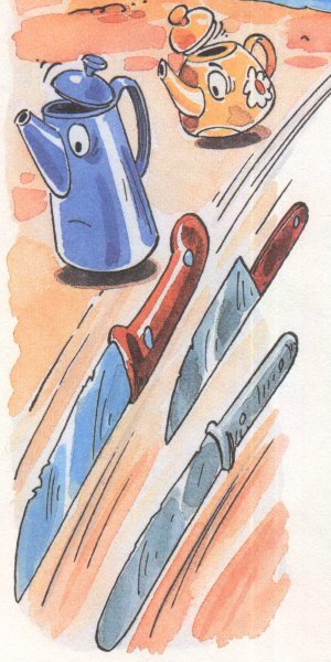 Чайковский сказки Федорино горе рисунок