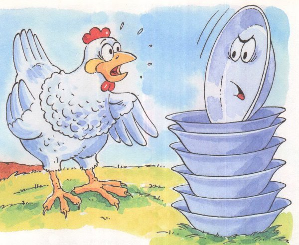 Рисунок к стихотворению Федорино горе