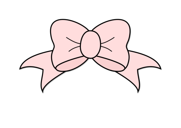 Бантик мультяшный