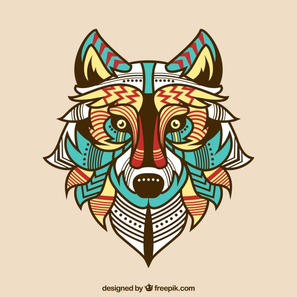 Орнамент животные