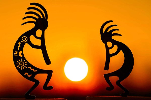 Индийское божество Кокопелли