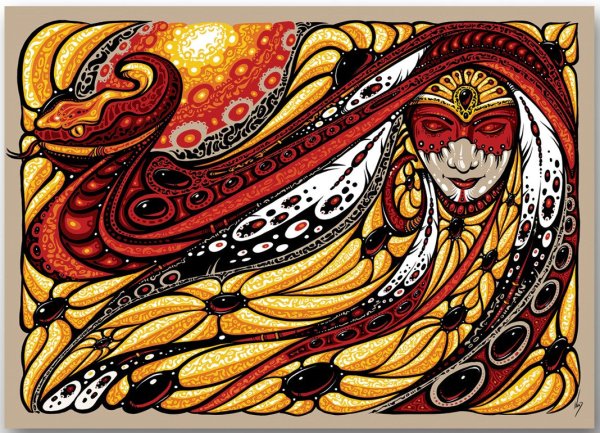 Этнический стиль в живописи