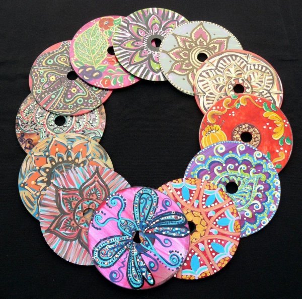 Раскрашивание дисков