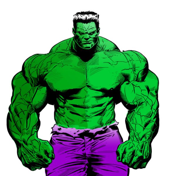 Халк нарисовать