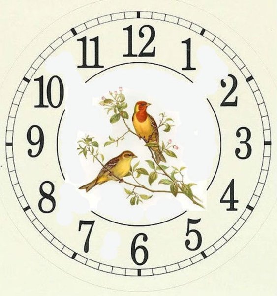 Циферблат часов