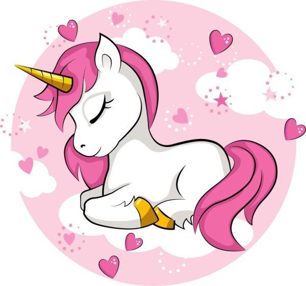 Розовый Единорог