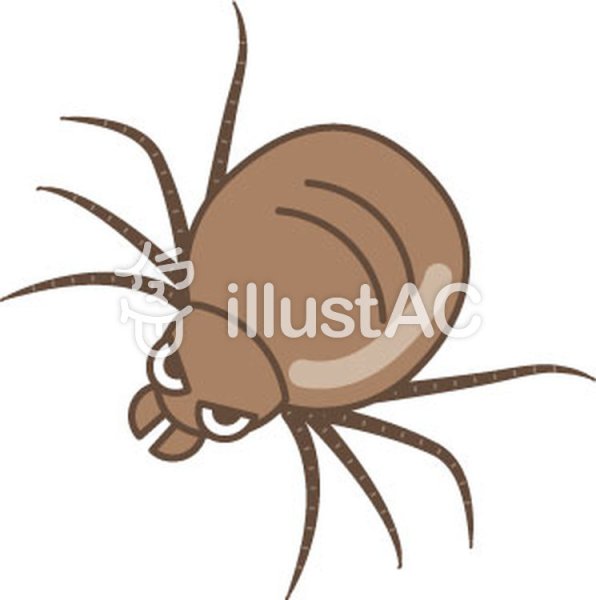 Клещ мультяшка