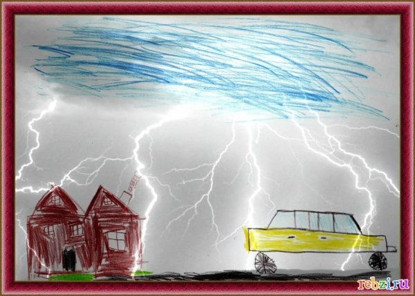 Ливень с грозой