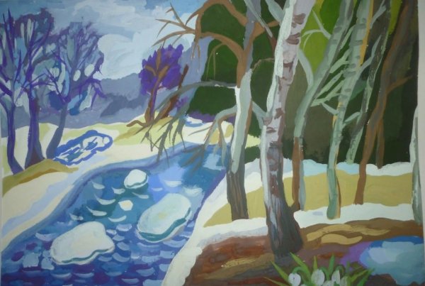 Весенний пейзаж