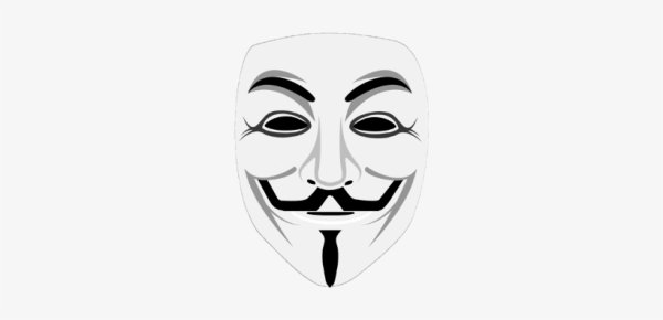 Раскраска маске Ананимуса