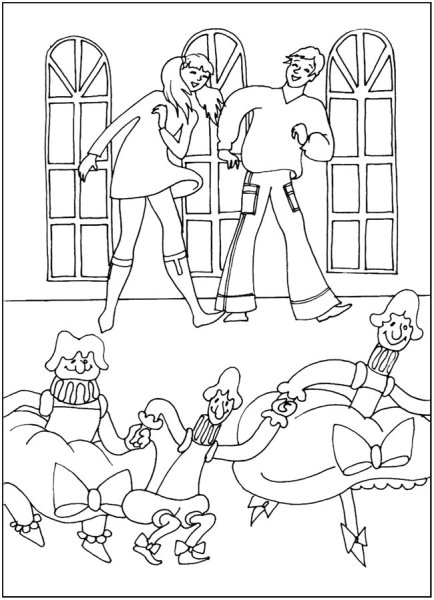 Аппликация музыкант