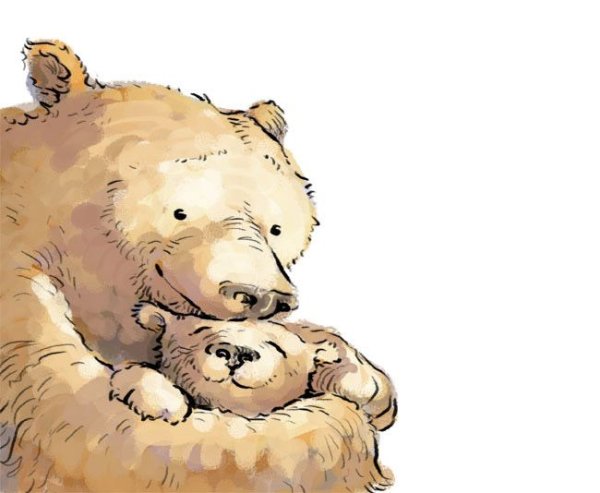 Медвежонок с папой