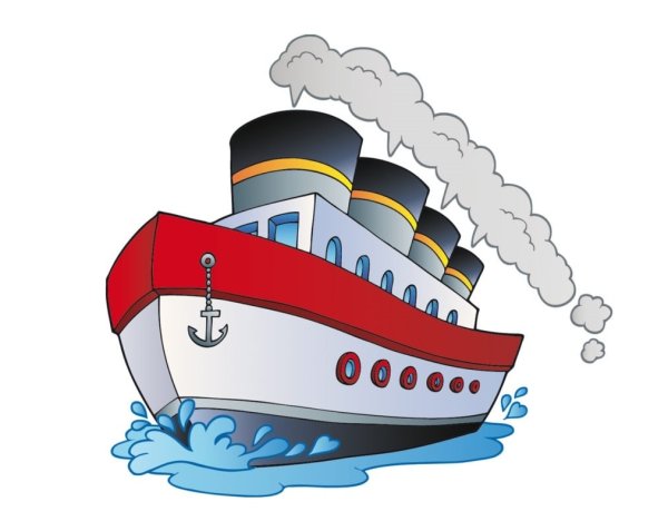 Пароход для детей