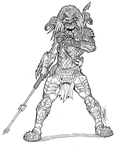 Хищник карандашом