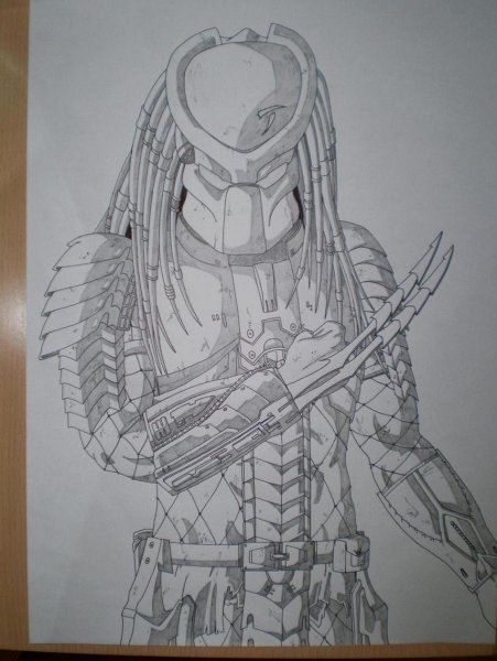 Предатор алиен тату