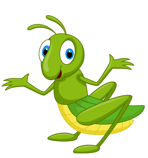 Кузнечик для детей