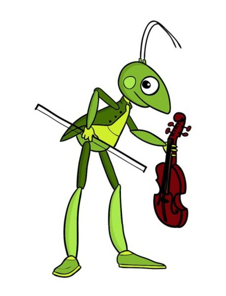 Сверчок со скрипкой