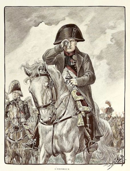 Наполеон Бонапарт вектор