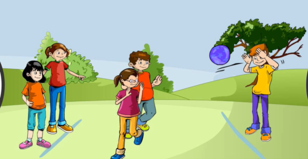 Вышибалы игра для детей