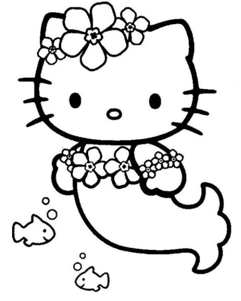 Hello Kitty для срисовки hello Kitty