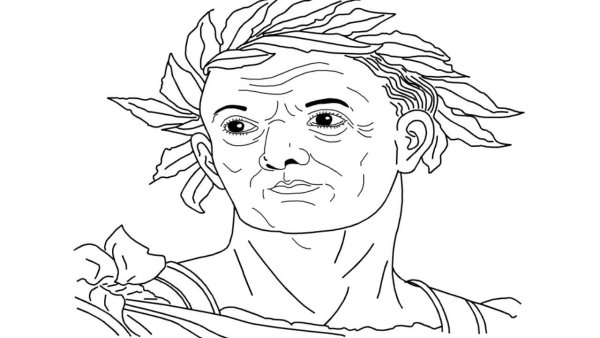 Гай Юлий Цезарь эскиз