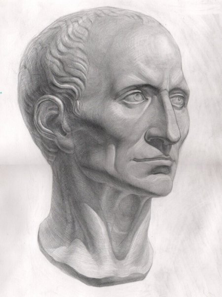 Гай Юлий Цезарь эскиз