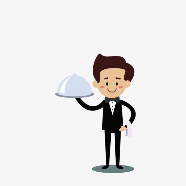 Услужливый официант