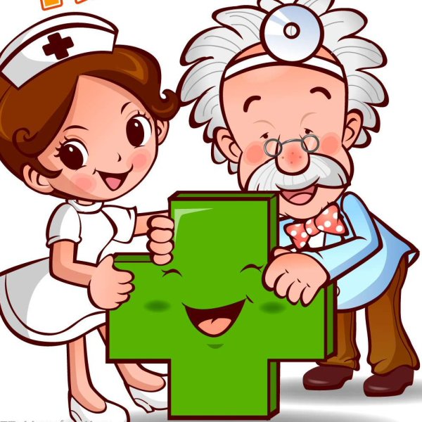 Медицинский работник мультяшная