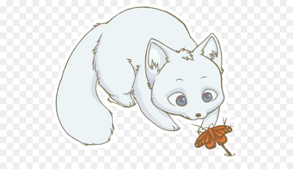 Лисица рисунок