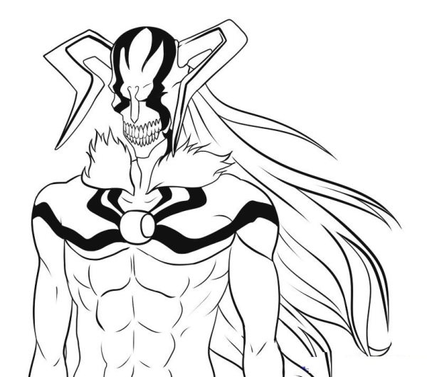 Ичиго Куросаки в маске