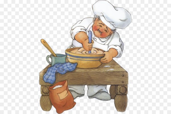 Повар с пирожками