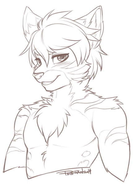 Фурри для срисовки