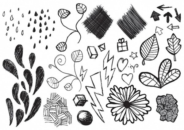 Каракули в тетради