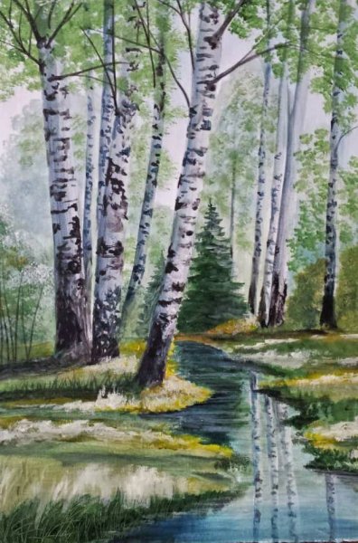 Владимир Деревенчук Березовая роща