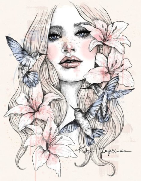 Красота иллюстрация