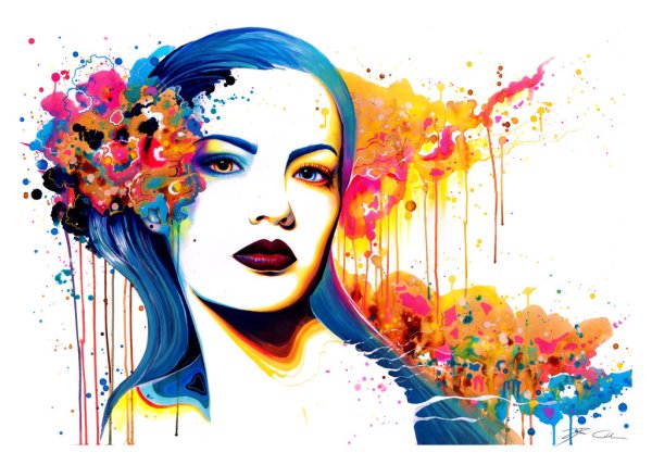 Красивые стилизованные портреты