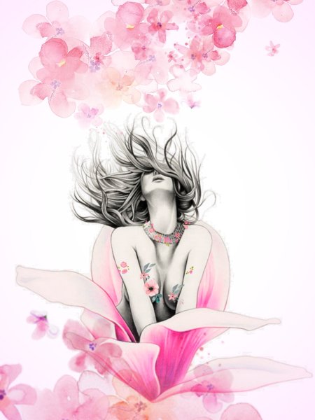 Блаженство рисунок