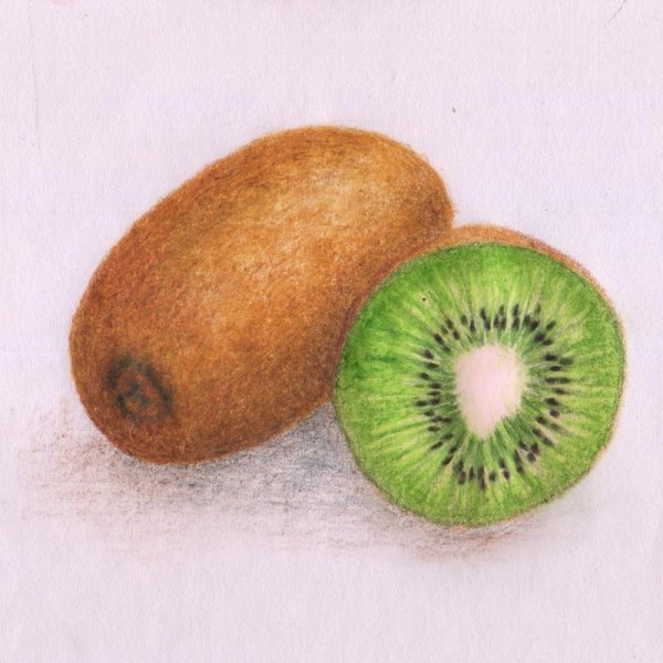 Нарисовать киви