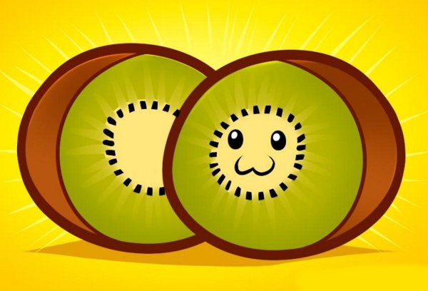 Нарисовать киви