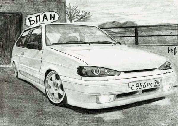 Рисунки БПАН ВАЗ 2114