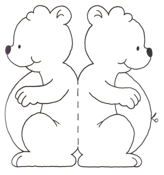 Шаблоны для вырезания из бумаги для детей