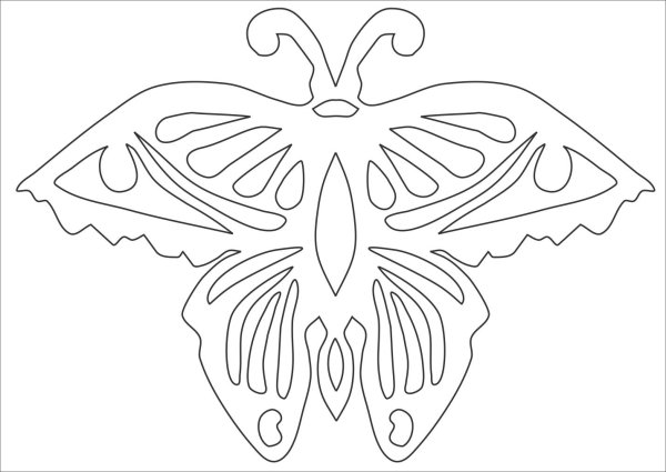 Трафарет для вырезки