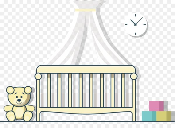 Детская кроватка мультяшная