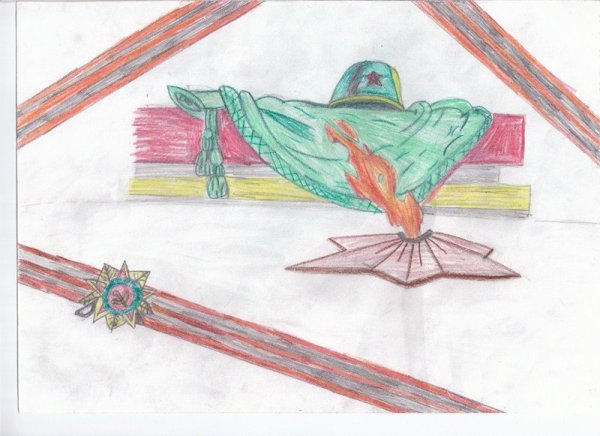 Рисование неизвестный солдат