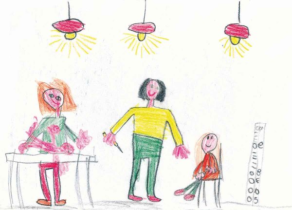 Проективный рисунок семьи